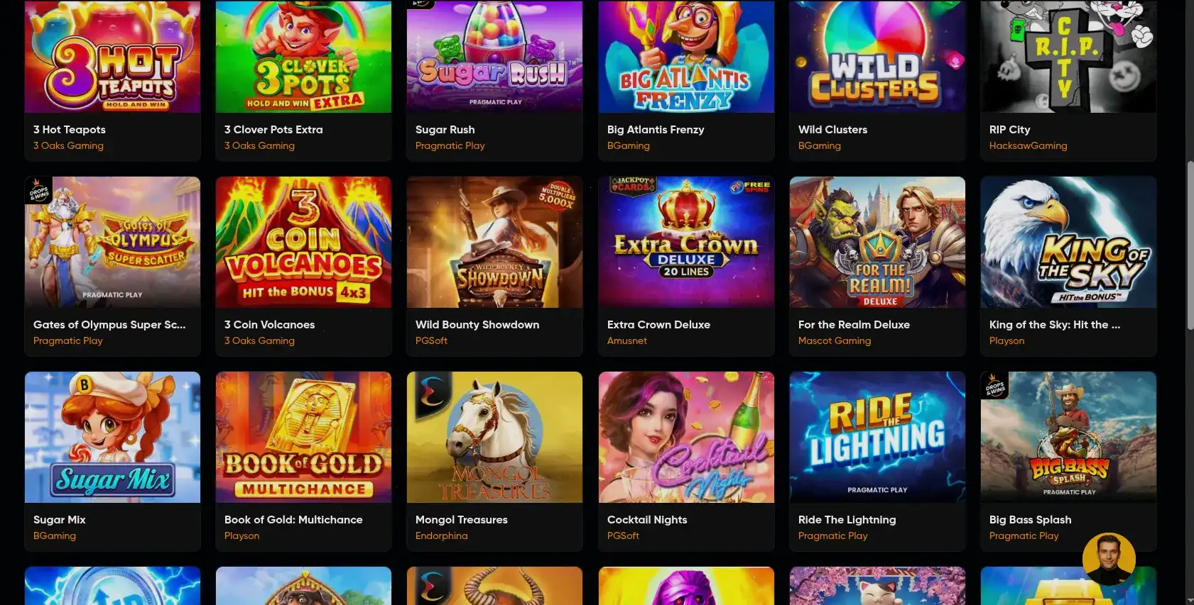 Мобильная версия Fenix casino